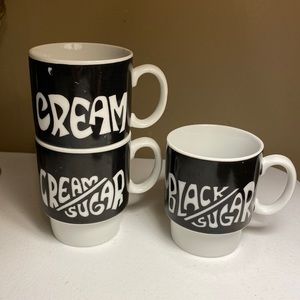 3 New Trends Inc Japan Stackable Coffee Mugs